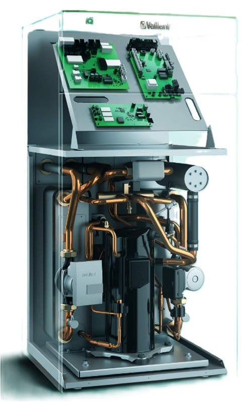Čerpadlo tepelné Vaillant flexoTHERM VWF 157/4, výkon 14,39 kW, různé zdroje tepla