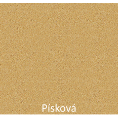 Obrubník záhonový kulatý se zámkem Ferobet, 50 x 5 x 20 cm, písková