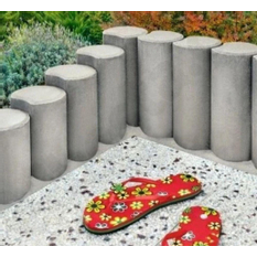 Palisáda kruhová Ferobet, pr. 11,5 x 10 x 26 cm, přírodní