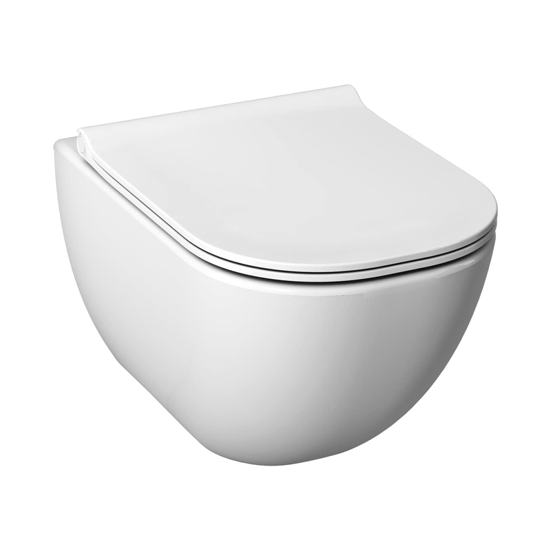 Závěsný klozet Jika Mio Rimless, horizontální odpad 530 x 360 x 350 mm, bílá