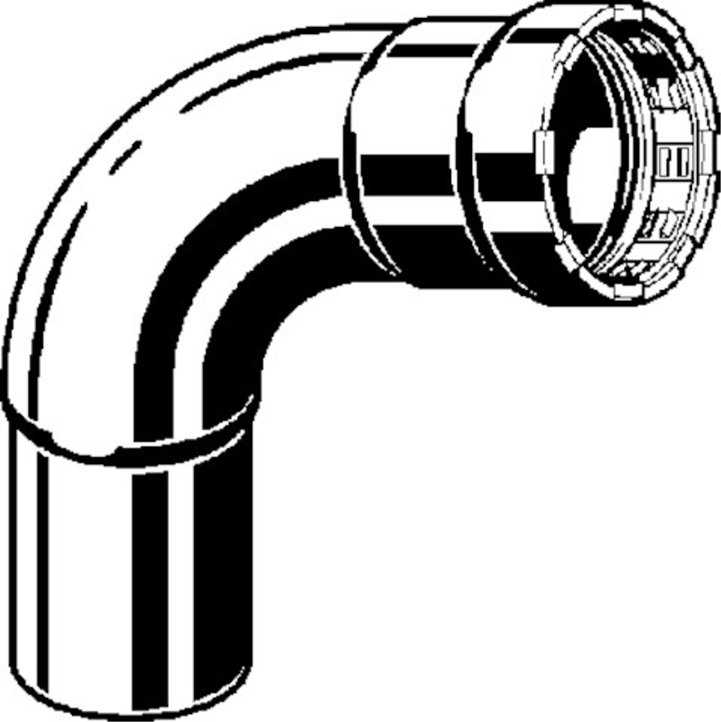 Oblouk&nbsp;90° Viega Megapress G s SC-Contur 4616.1 2