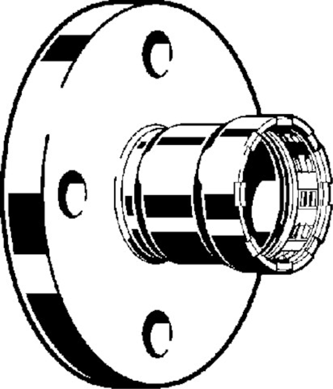 Přírubový přechod Viega Megapress G s SC-Contur 4659.5 2