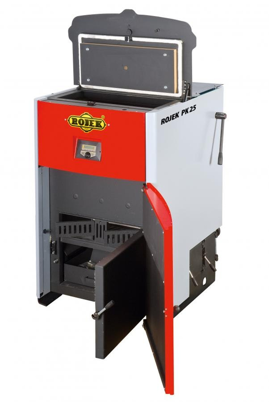 Pyrolytický kotel na dřevo Rojek PK BIO 20 kW, 5. třída, SVT 21408