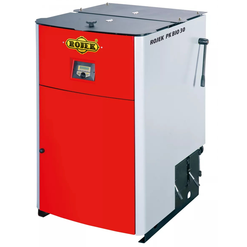 Pyrolytický kotel na dřevo Rojek PK BIO 30 kW, 5. třída, SVT 21410