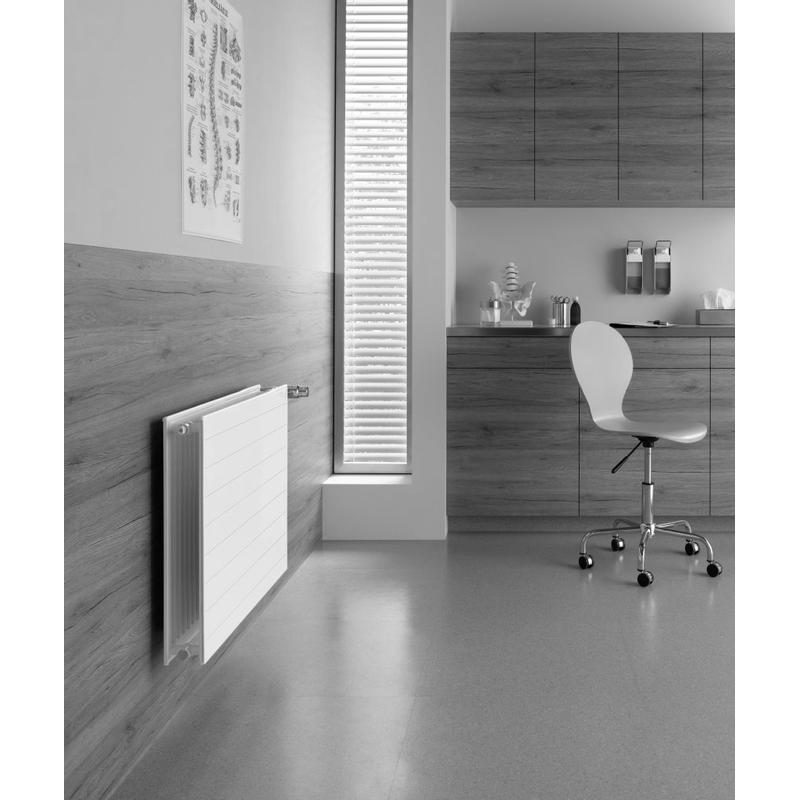 Radiátor Kermi therm-x2 Line Hygiene-V PHLV 20 pravý 605 x 805 mm, 754 W, bílá