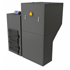 Kotel automatický na pelety a uhlí Benekov C17 Premium se zásobníkem 260 l vpravo, výkon 19 kW, SVT 20858