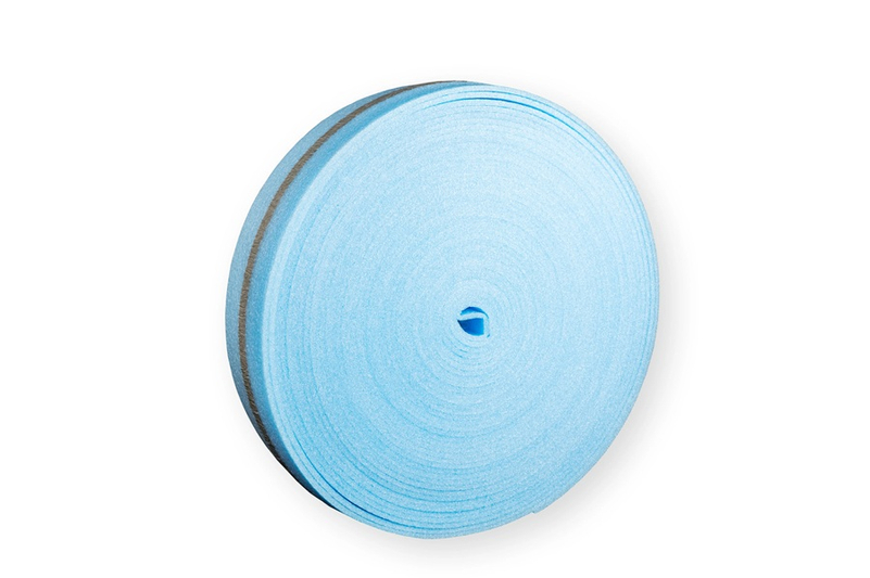Dilatační pás modrý Herz 10 x 150 mm, fólie šířka 23cm, délka kotouče 25 m -