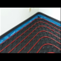 Dilatační pás modrý Herz 10 x 150 mm, fólie šířka 23cm, délka kotouče 25 m -