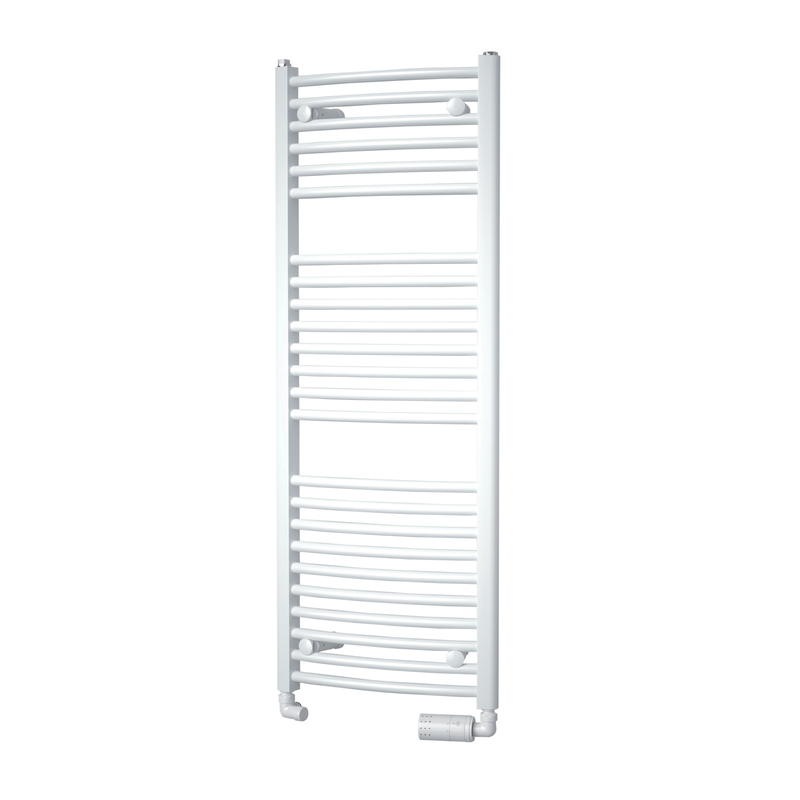 Těleso koupelnové trubkové Isan Grenada Radius 1335 x 450 mm, 546 W, klasické připojení, chrom