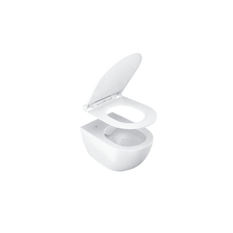 Klozetové sedátko Ravak Uni Chrome slim, bílá