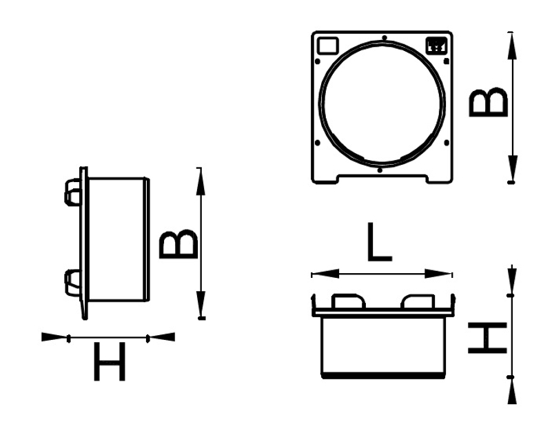 Hrdlo vstupní Wavin Q-Bic Plus, DN 315