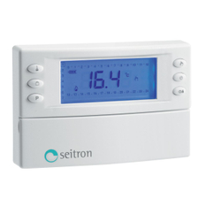 Týdenní prostorový termostat - bezdrátový - 2x1,5V AA, +5 °C až +35 °C IVAR.DCW
