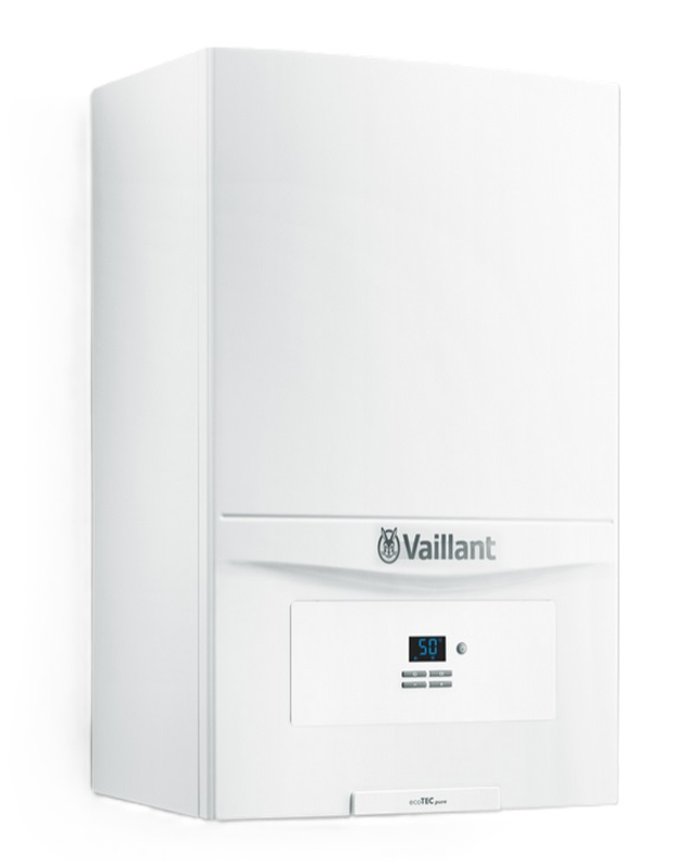 Kotel kondenzační kombinovaný závěsný Vaillant ecoTEC pure VUW 236/7-2, 7,2 - 20,2 kW, s průtokovým ohřevem teplé vody 24,0 kW