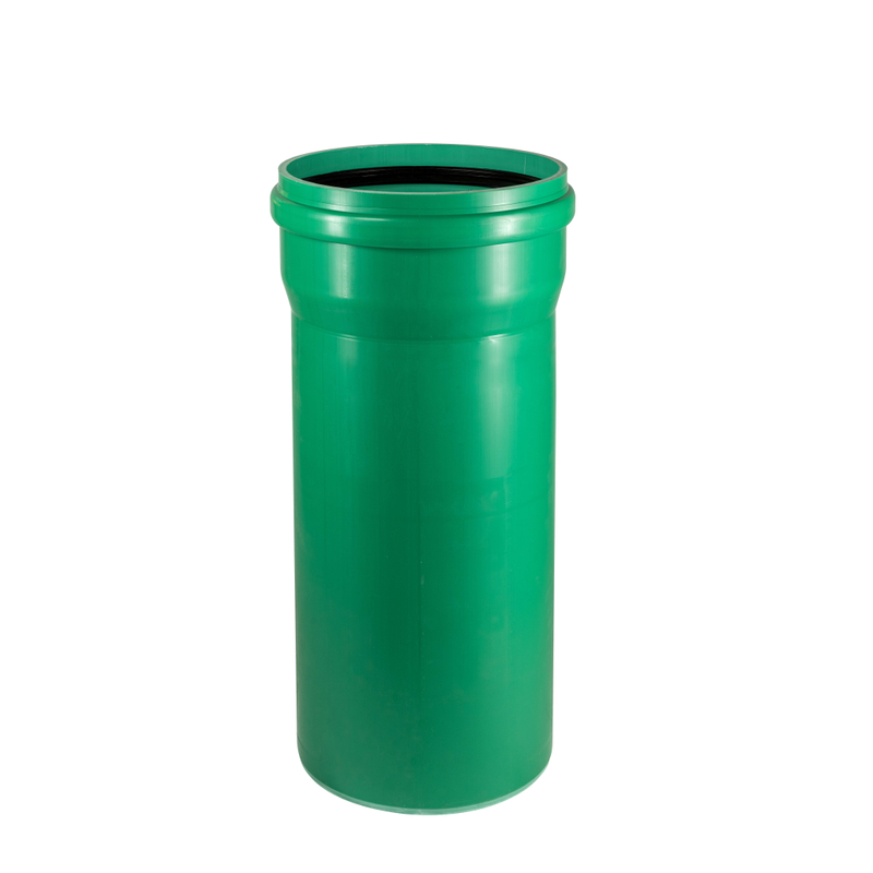 Trubka hrdlová kanalizační Osma KG 2000 Polypropylen PPKGEM SN10, DN 500 x 15,3 x 6000 mm, zelená