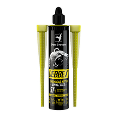 Chemická kotva Den Braven VINYLESTER SF kartuše 280 ml, šedá