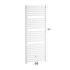 Koupelnové trubkové těleso Kermi B20-S rovné, boční připojení, 764 x 440 mm, bílé