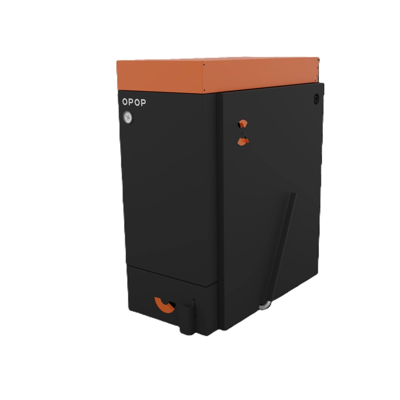Kotel na hnědé uhlí s ručním přikládáním OPOP H420EKO-U, výkon 20 kW