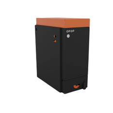 Kotel na hnědé uhlí s ručním přikládáním OPOP H412EKO-U, výkon 20 kW
