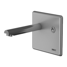 Piezo nástěnná umyvadlová baterie, délka výtoku 250 mm, 24 V DC SLU 04P25, antivandal