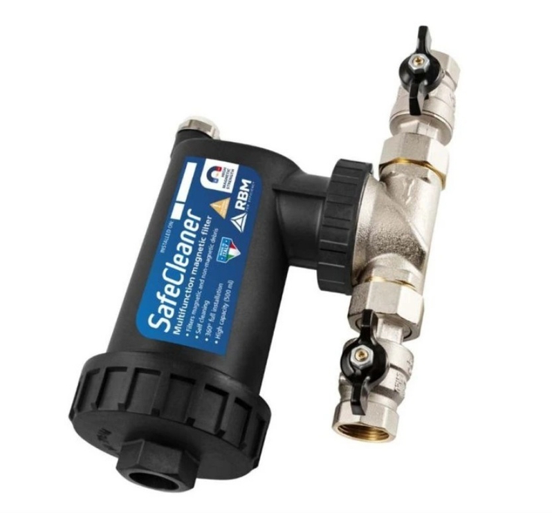 Filtr magnetický odkalovací AV Equen Ultima SafeCleaner W 1˝, bílá