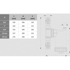 Filtr magnetický odkalovací AV Equen Ultima SafeCleaner C 3/4˝, černá