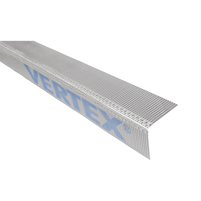 Kombi lišta rohová (AL) s tkaninou VERTEX Den Braven šířka 10 cm, délka 2,5 m, hliník