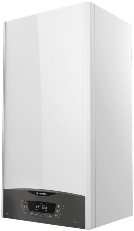 Kotel plynový kondenzační závěsný Ariston Clas One System 24, topení 21,5 kW a ohřev TV v externím zásobníku 24,9 kW, SVT 22174