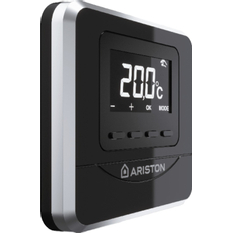 Pokojový regulátor/termostat e-BUS Ariston Cube, modulační, jednoduché ovládání, obvykle jako 2. v systému, černá