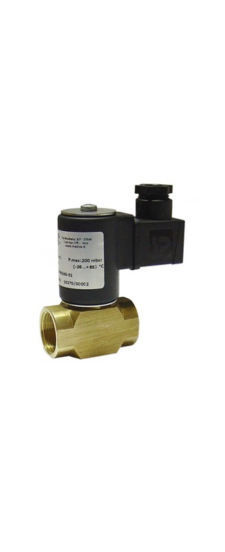 Elektromagnetický ventil závitový pro topné plyny - 1/2˝, bez proudu zavřeno IVAR.EVO