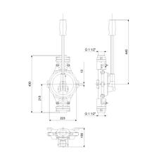Čerpadlo ruční Grundfos Manual diaphragm pump