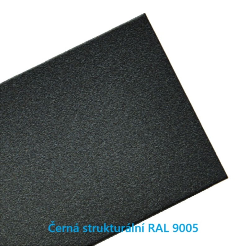 Těleso koupelnové PMH Pegasus 488 x 800 mm, 268 W, klasické i středové připojení, Černá matná RAL 9005