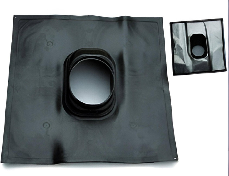 Průchodka střechou Protherm odkouření šikmá - plast/guma/hliník (PS3)