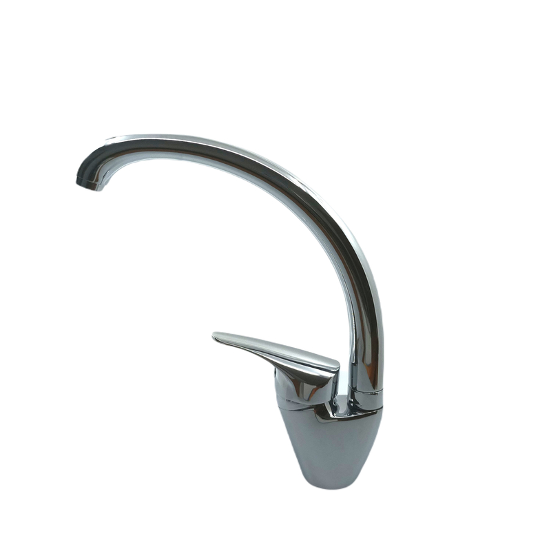 Dřezová, stojánková, páková, otočná baterie Plano Bern vysoká