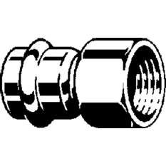 Přechodový kus Viega Sanpress Inox LF s SC-Contur, v laboratorní kvalitě 2312LF 42 x 6/4˝