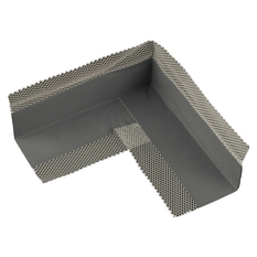 Těsnicí pás – vnitřní roh Den Braven šířka 140 x 140 mm, šedá, blistr 4 ks