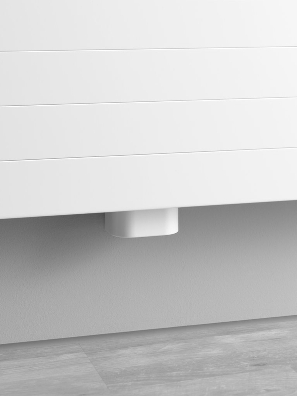 Radiátor Kermi therm-x2 Line Hygiene-Vplus PHLP 20 levý 405 x 1005 mm, 677 W, bílá