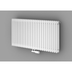 Radiátor článkový Isan Atol C3 1800, 7 článků, 1235 W, uchycení na zeď , připojení CD, bílá