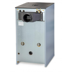 Kotel na dřevo a hnědé uhlí Rojek KTP 25 kW, 5. třída dřevo, 4. třída hnědé uhlí, pravý