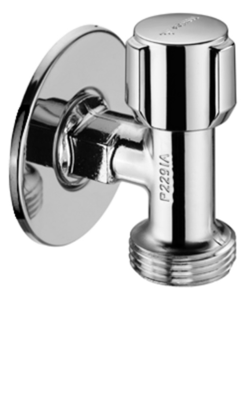 Připojovací pračkový zkrácený ventil Schell, s horním ovládáním, 1/2˝, chrom