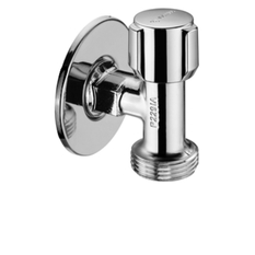 Připojovací pračkový zkrácený ventil Schell, s horním ovládáním, 1/2˝, chrom