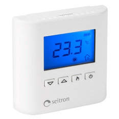 Digitální prostorový termostat - +5 °C až +40 °C, 230V AC, 3Dx1 *AN* IVAR.TAD M