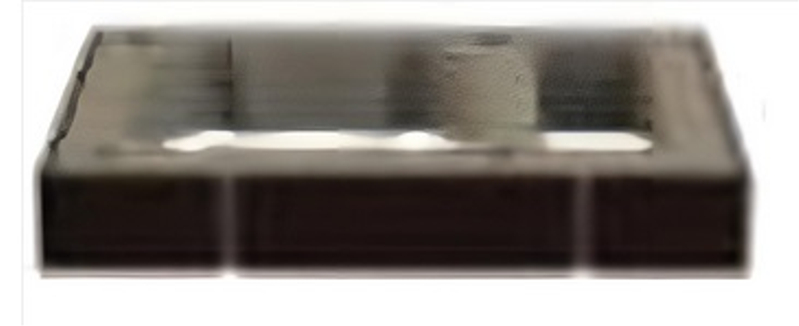Tvárnice dekorační Almeva SIB pro jednoprůduchový komín s ventilační šachtou - černá, 520 x 380 x 80 mm, DN 140 - 200