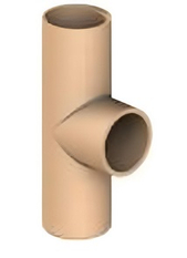 Odbočka komínová 90° Almeva délka 660 mm pr. 160