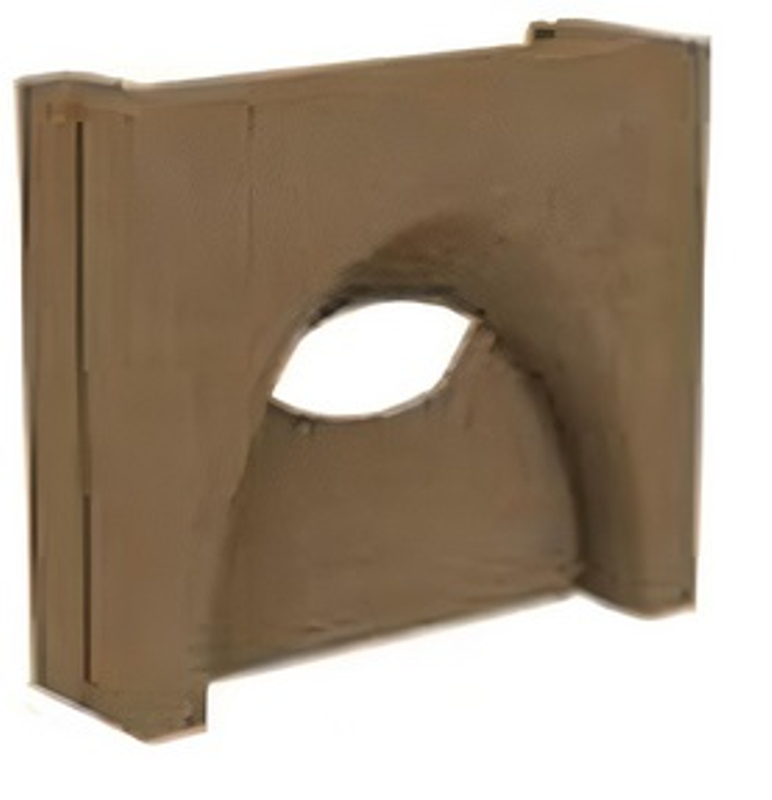 Izolace sopouchu 45° Almeva 2 ks (280 x 250 x 40 mm) pr. 200