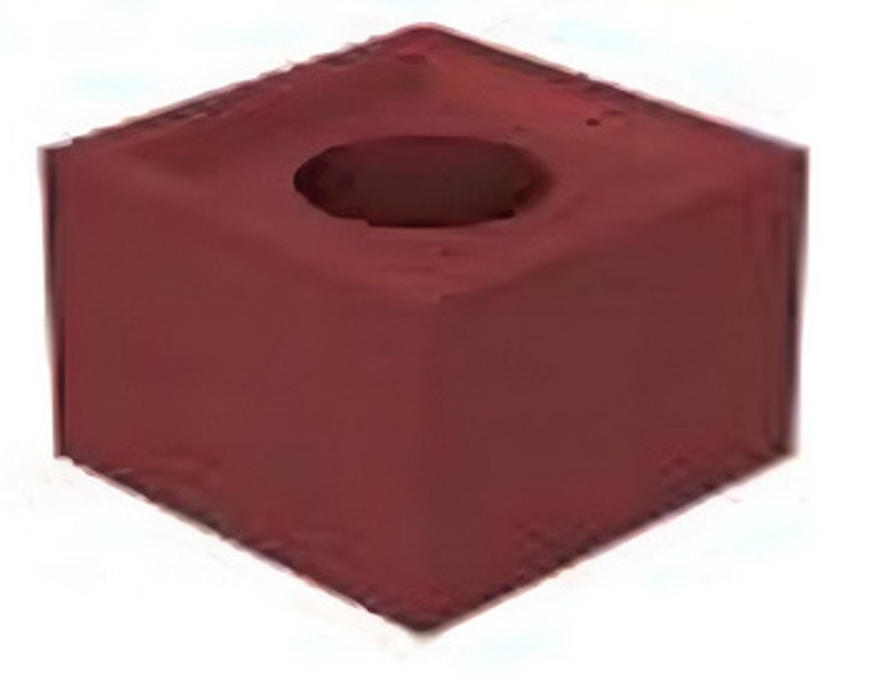 Tvárnice komínová Almeva SINGLE plynotěsná - základní, 385 x 385 x 250 mm, DN 180