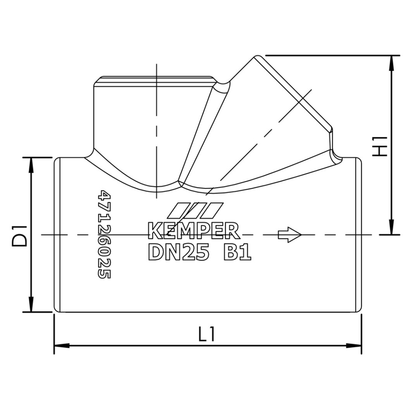 Izolační pouzdro pro ruční regulační ventil cirkulace MULTI-FIX-PLUS od 06/2016 Kemper, DN 50