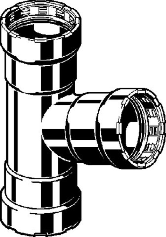 T-kus Viega Megapress S s SC-Contur 4318 3/8˝
