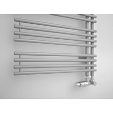 Těleso koupelnové trubkové Kermi Diveo 1320 x 600 mm, pravé, připojení boční 738 W, bílé