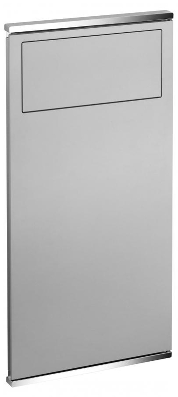 Modul k umyvadlu 1 Keuco Plan Integral, 326 x 625 x 143 mm, pochromováno/bílý lak/vlevo