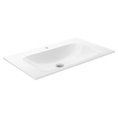 Keramické umyvadlo Keuco Plan, 805 x 17 x 493 mm, bílá